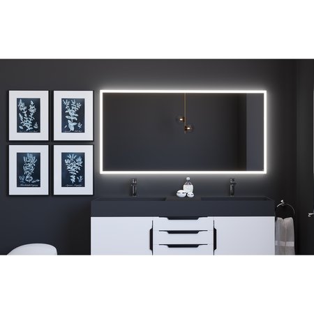 Castello Usa Lisa 30" x 60" Wall-Mounted LED Mirror CB-M430-60-30